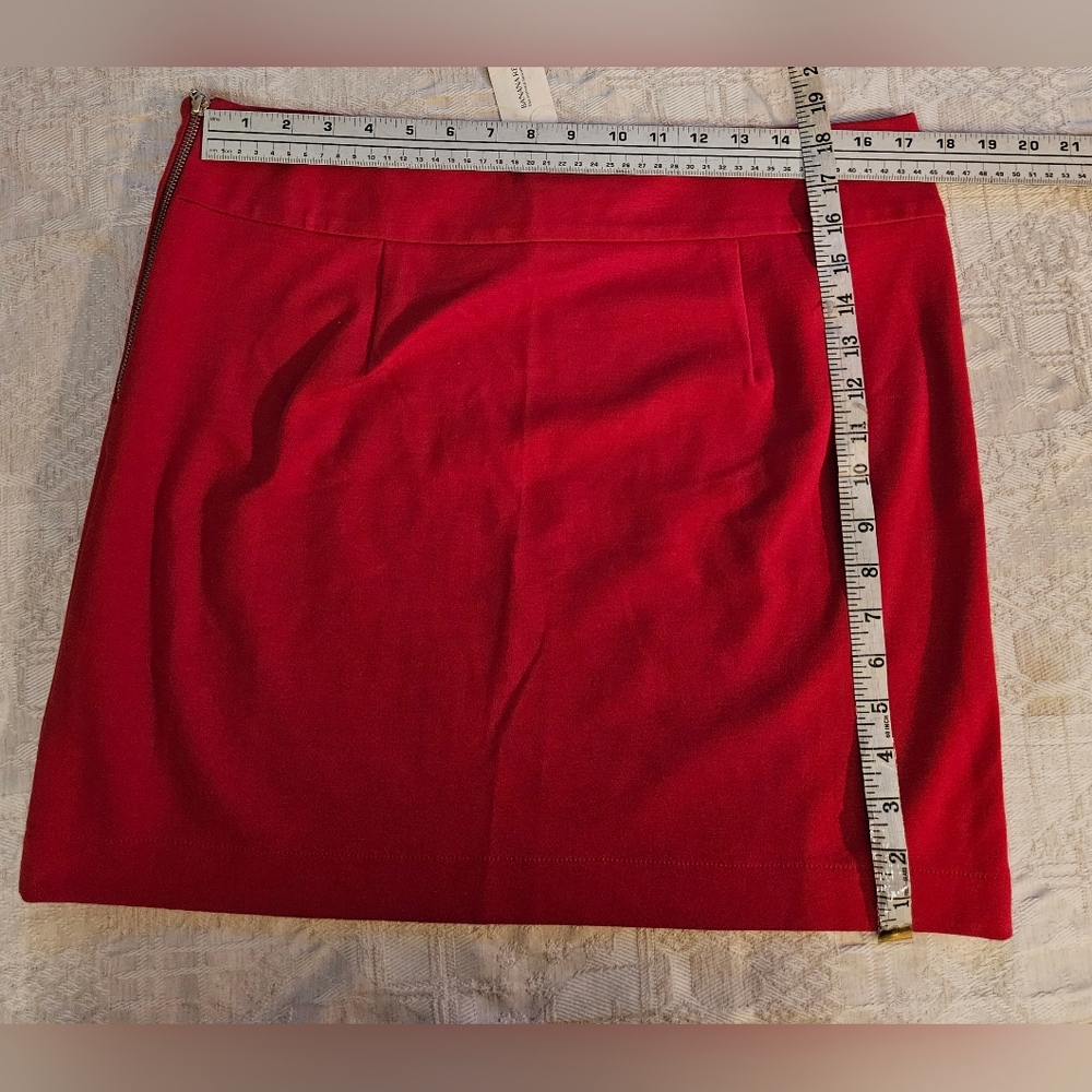 NWT Banana Republic Women's Red Pencil Skirt SZ-14
